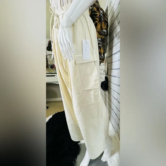 Sienna Sky Drawstring Wide Leg Pants - Picture 7 of 9